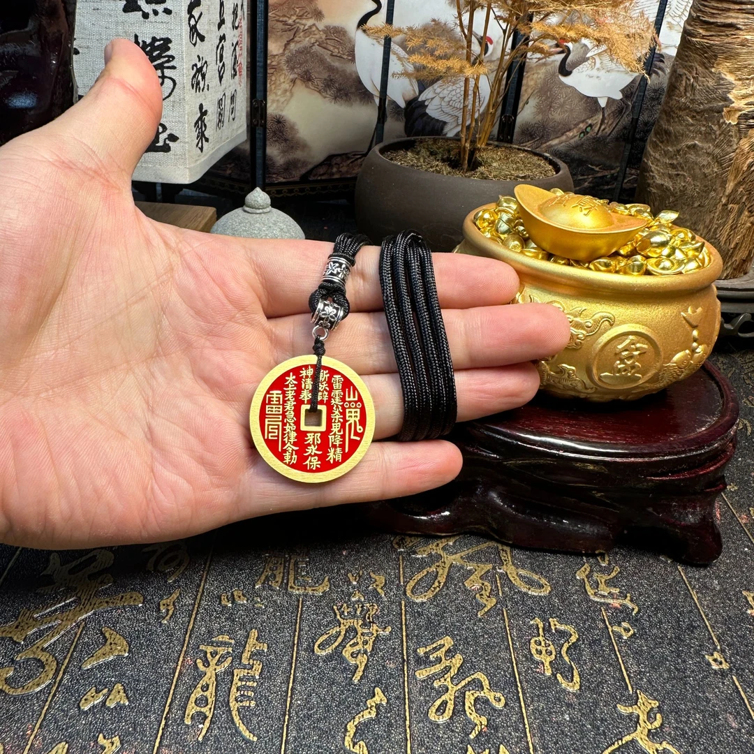 正宗山贵花钱家居正品纯黄铜/中式/手链/摆件/吊坠/手工