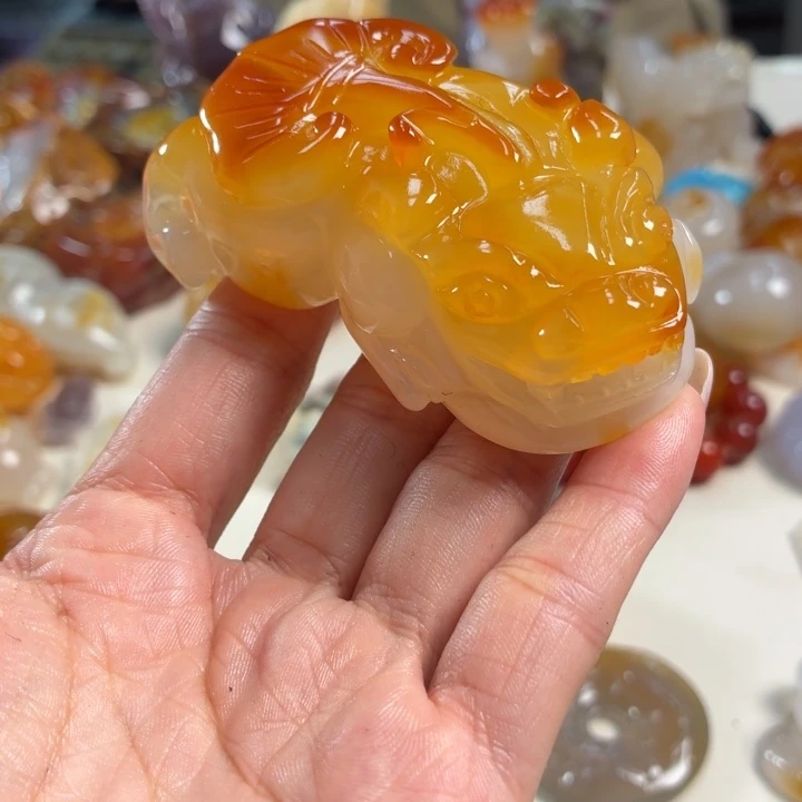 玛瑙/玉髓未镶嵌吊坠(不含链)
