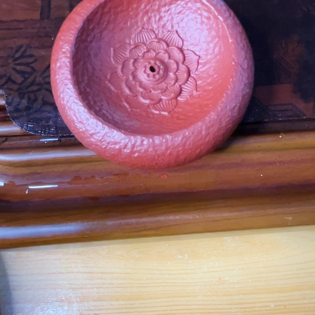 紫砂茶宠常**福香插朱泥！