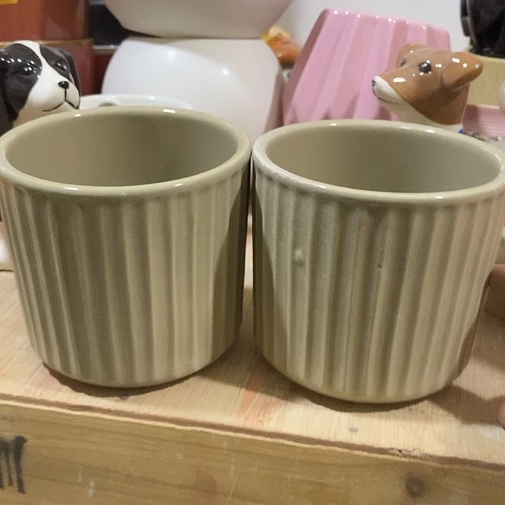 陶摆件陶盆有孔 瑕疵介意勿拍