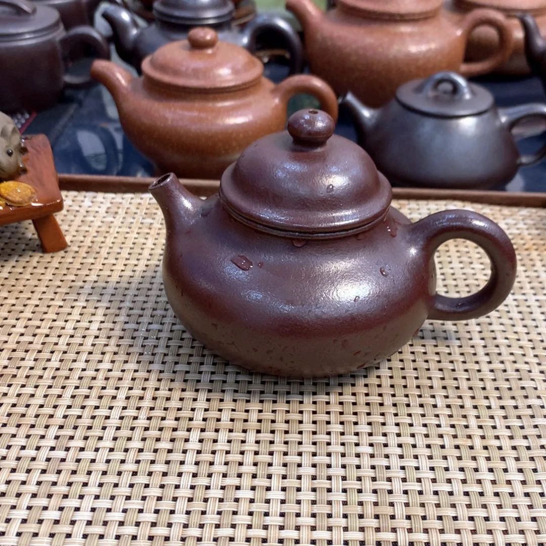 泥塑宜兴原矿石红泥料容天180cc