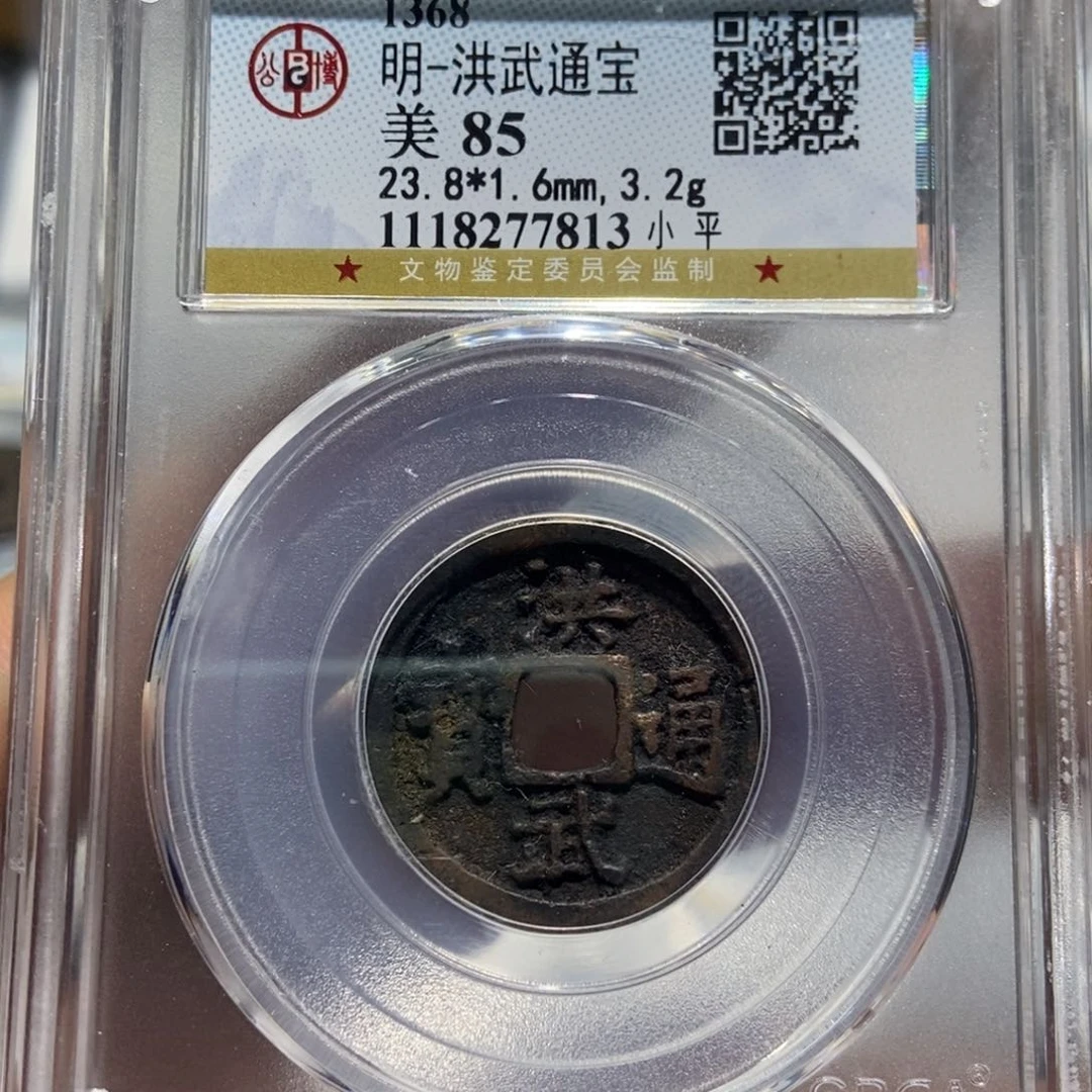 铜大头精选洪武通宝7813