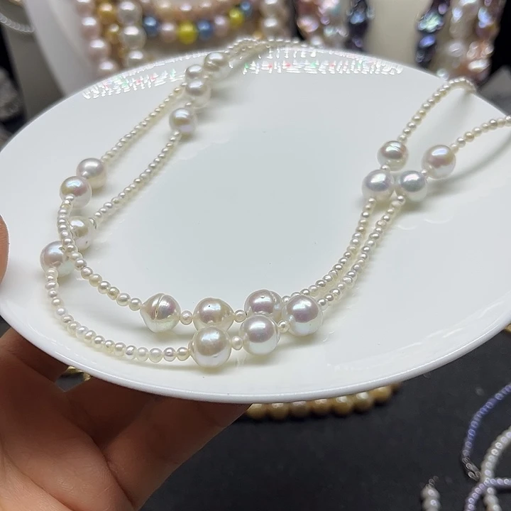 淡水珍珠未镶嵌颈饰