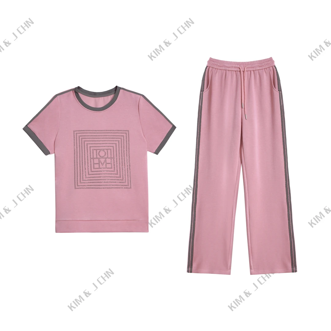 2025新款时尚潮流百搭女装套装8803