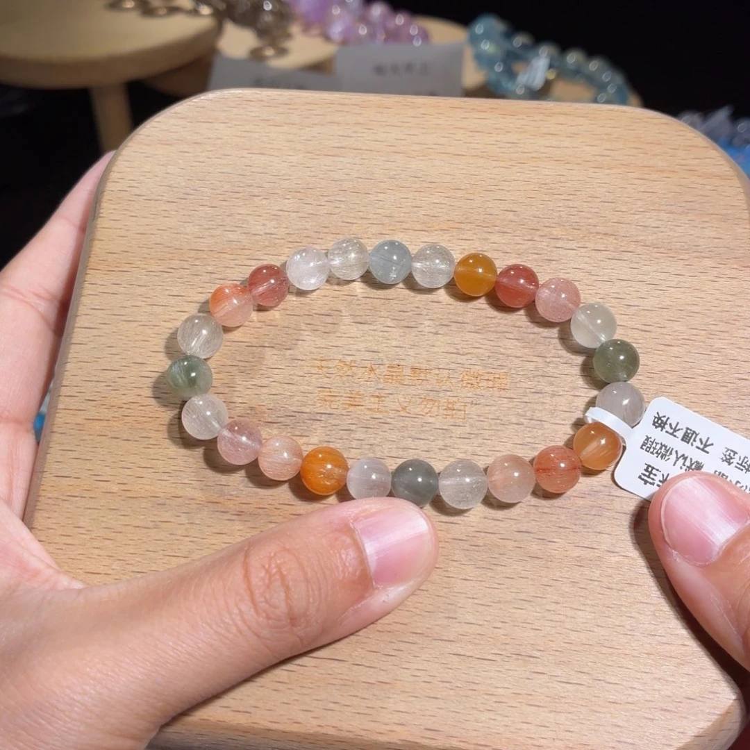 水晶未镶嵌手串53号多样性发货一V 7+