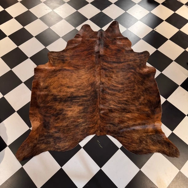 【本尼家】K414 240*180cm专拍牛皮地毯家用轻奢