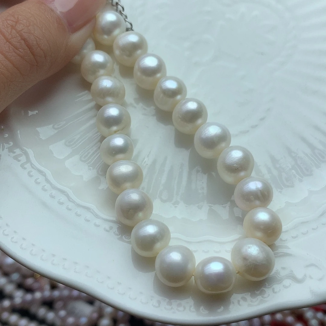 淡水珍珠9-10未镶嵌a189手链