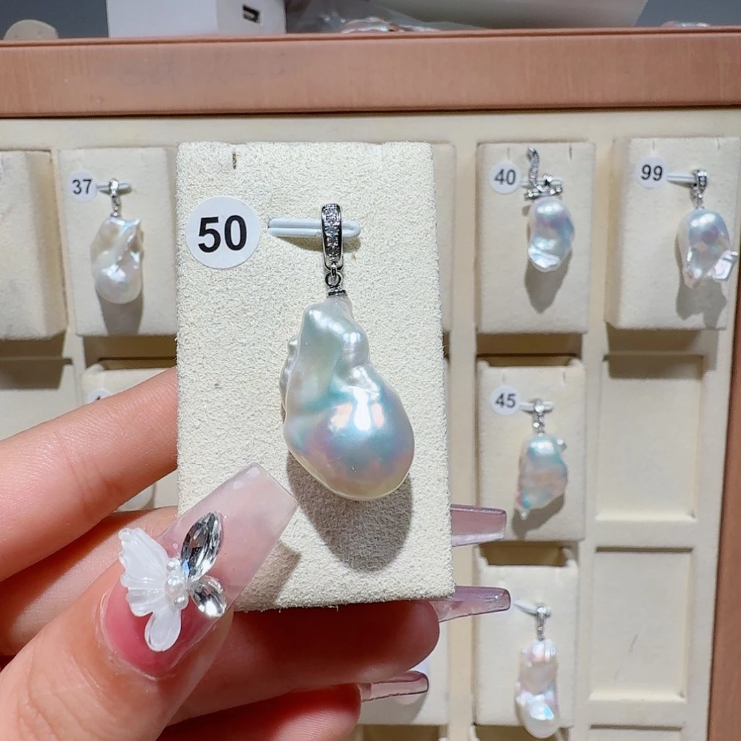 颈饰合金淡水珍珠