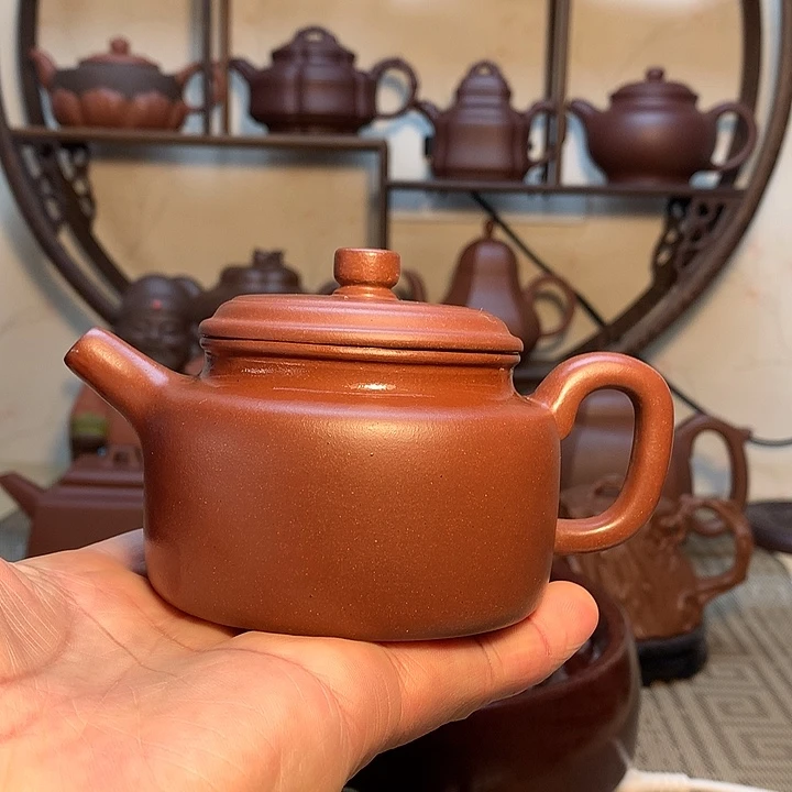 紫砂茶杯原矿紫砂壶