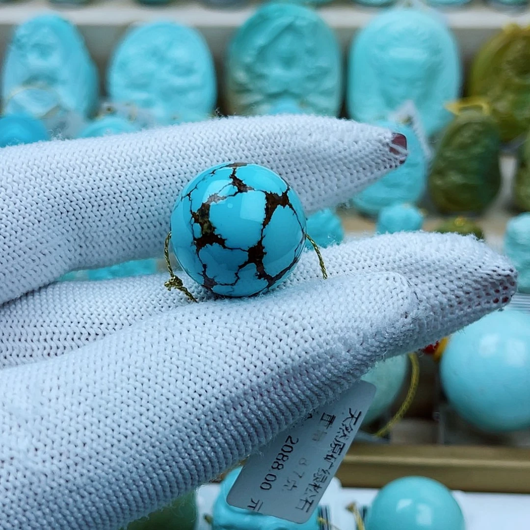 绿松石未镶嵌珠宝奇石19m