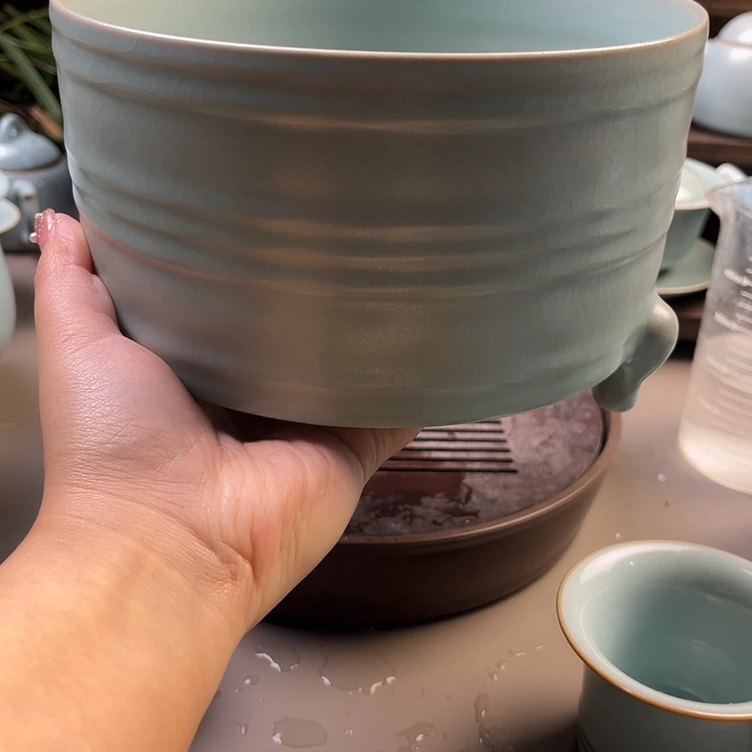 原矿仿古釉超大号尊