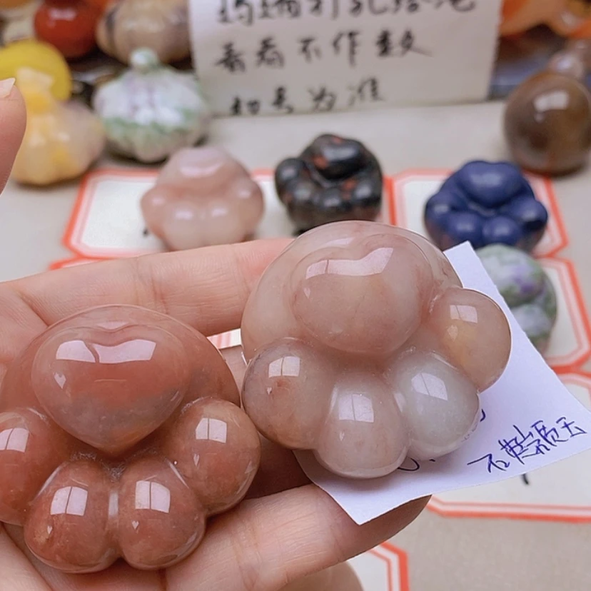 【闪购商品】未镶嵌玛瑙/玉髓珠宝半成品海*儿