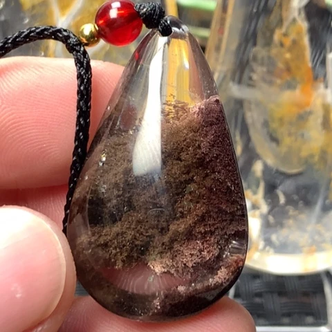 水晶颈饰未镶嵌丫***塞