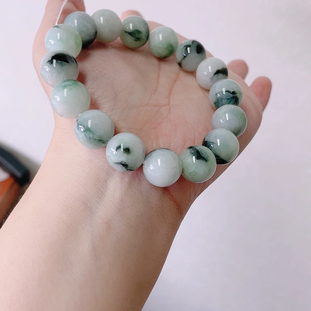 定制翡翠未镶嵌珠串