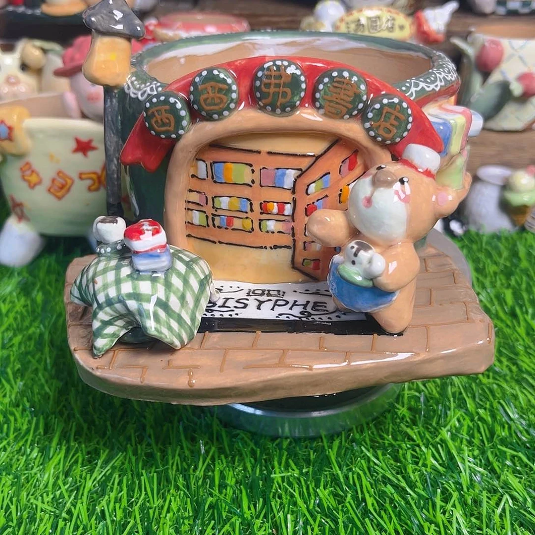 红陶秦*老梧家瑕疵多肉花盆