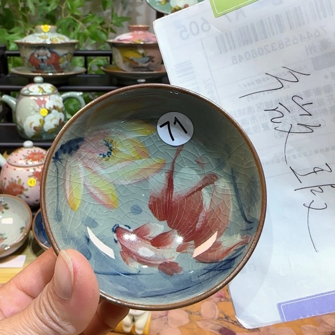 景德镇陶瓷手绘茶具