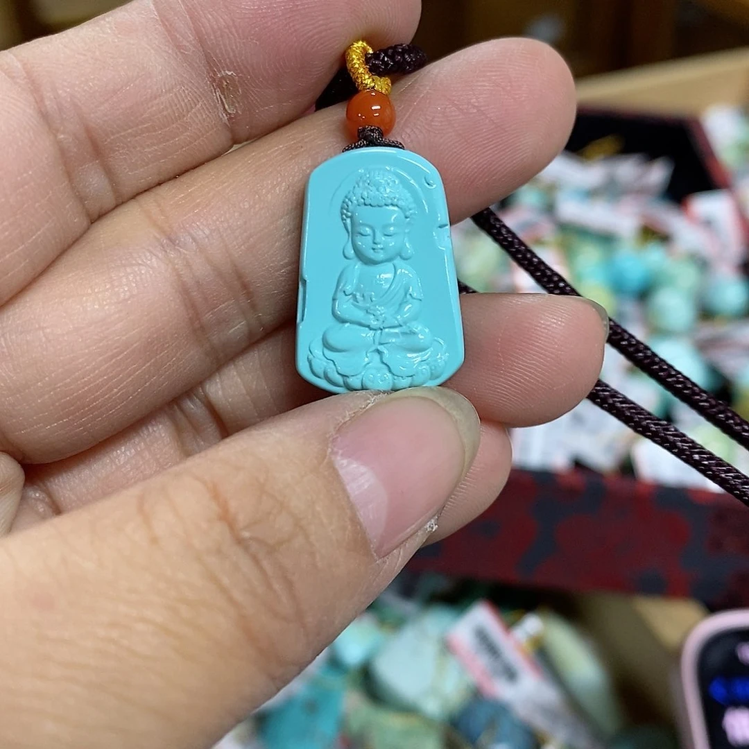 绿松石珠宝奇石未镶嵌