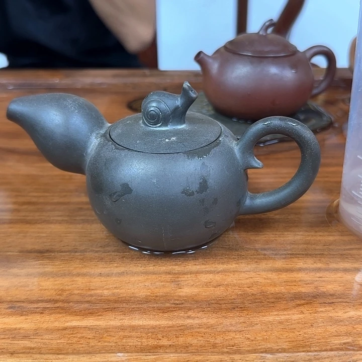 茶壶紫砂坭兴陶柴烧
