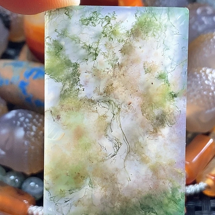 蓝***吗未镶嵌颈饰玛瑙/玉髓