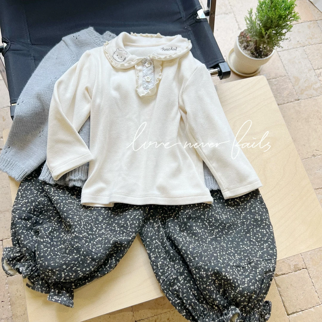 泡塔25·秋~娃娃领长袖T恤8662（汉服）