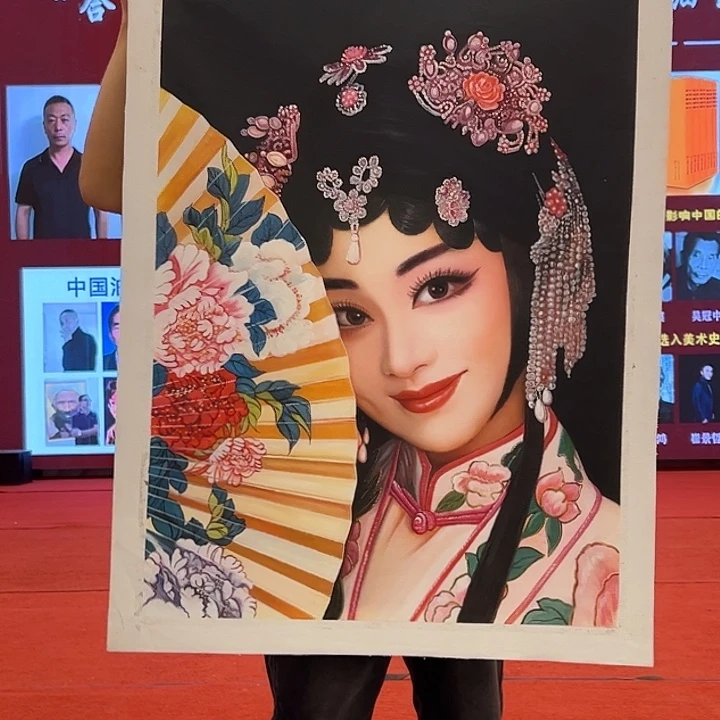 国画二郎法国卢浮宫原作！