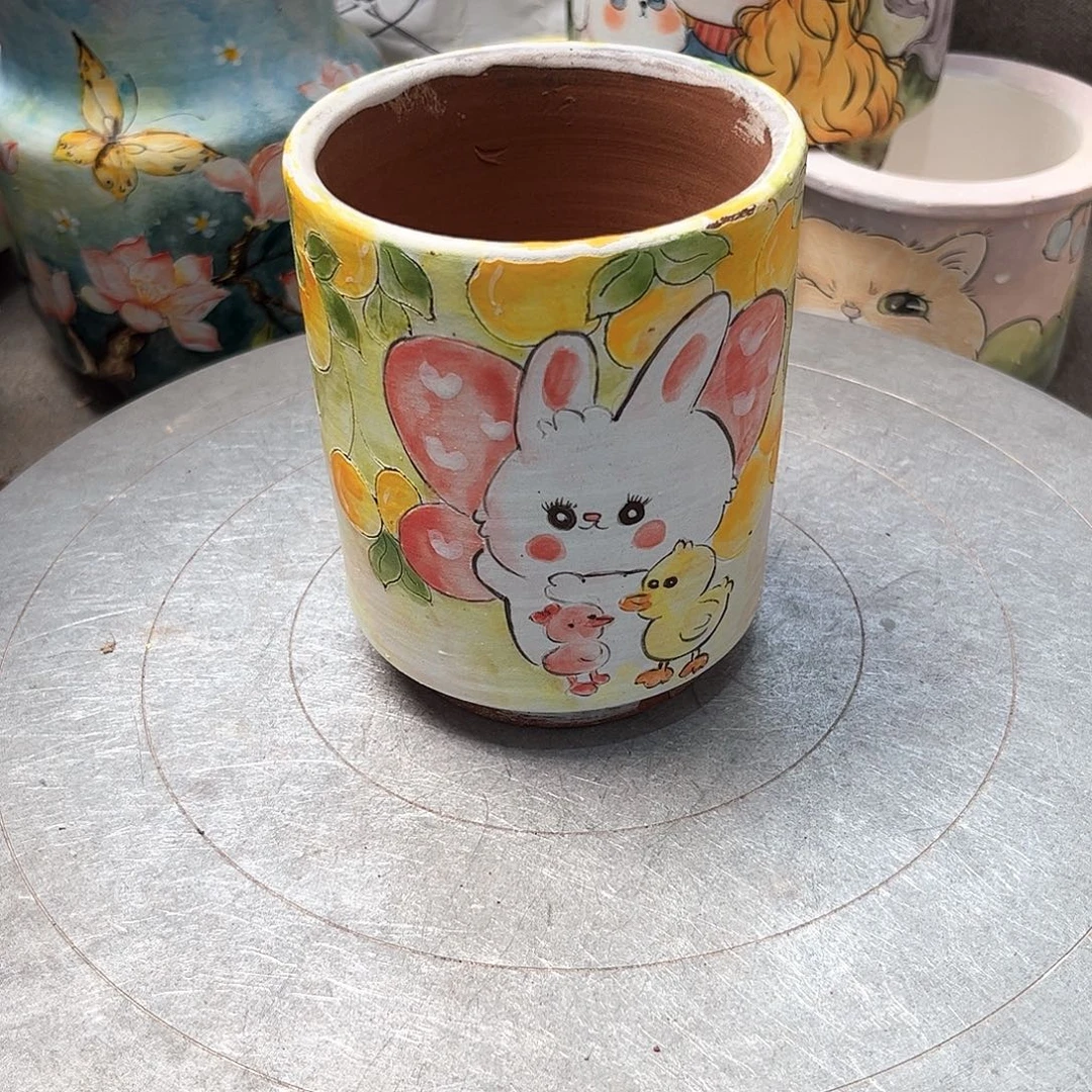 花盆紫砂动物福利