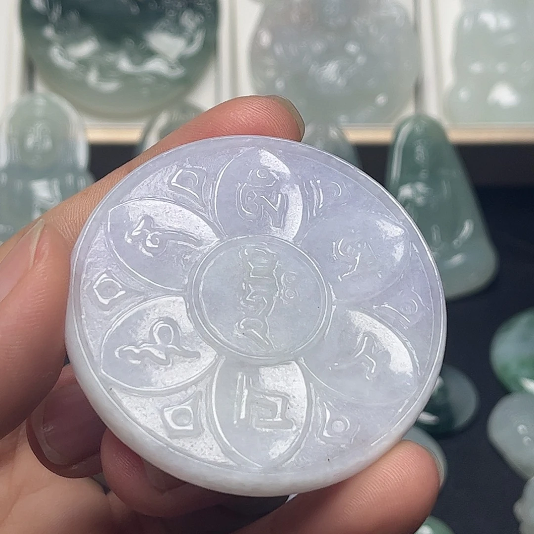 翡翠未镶嵌颈饰缅甸天然翡翠