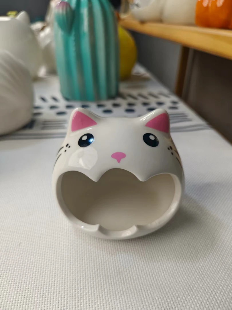 小小龙猫 福袋产品 陶瓷窝 鱼缸躲避屋