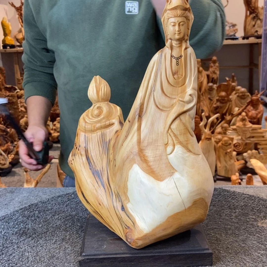 柏木（崖柏）太行崖柏根雕摆件