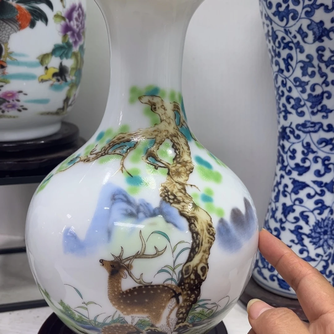 景德镇陶瓷花瓶摆件