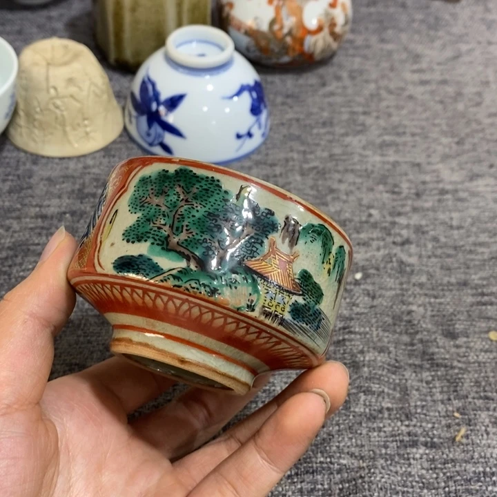 紫砂茶杯非常漂亮好看的碗