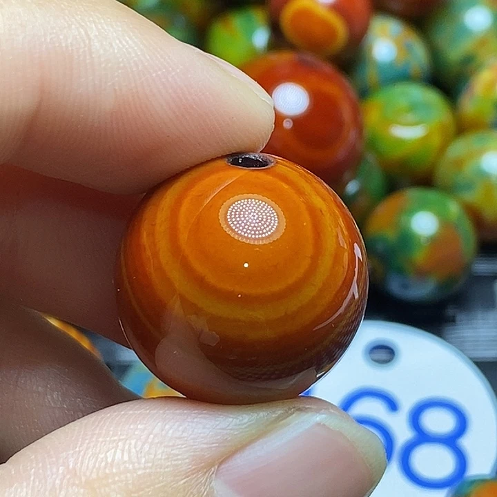 青***青玛瑙/玉髓合金颈饰