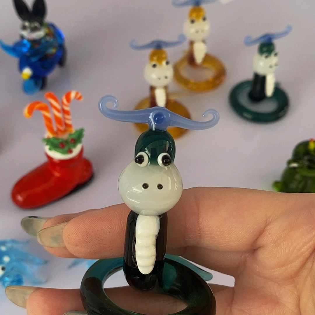 手工艺品琉璃小蛇
