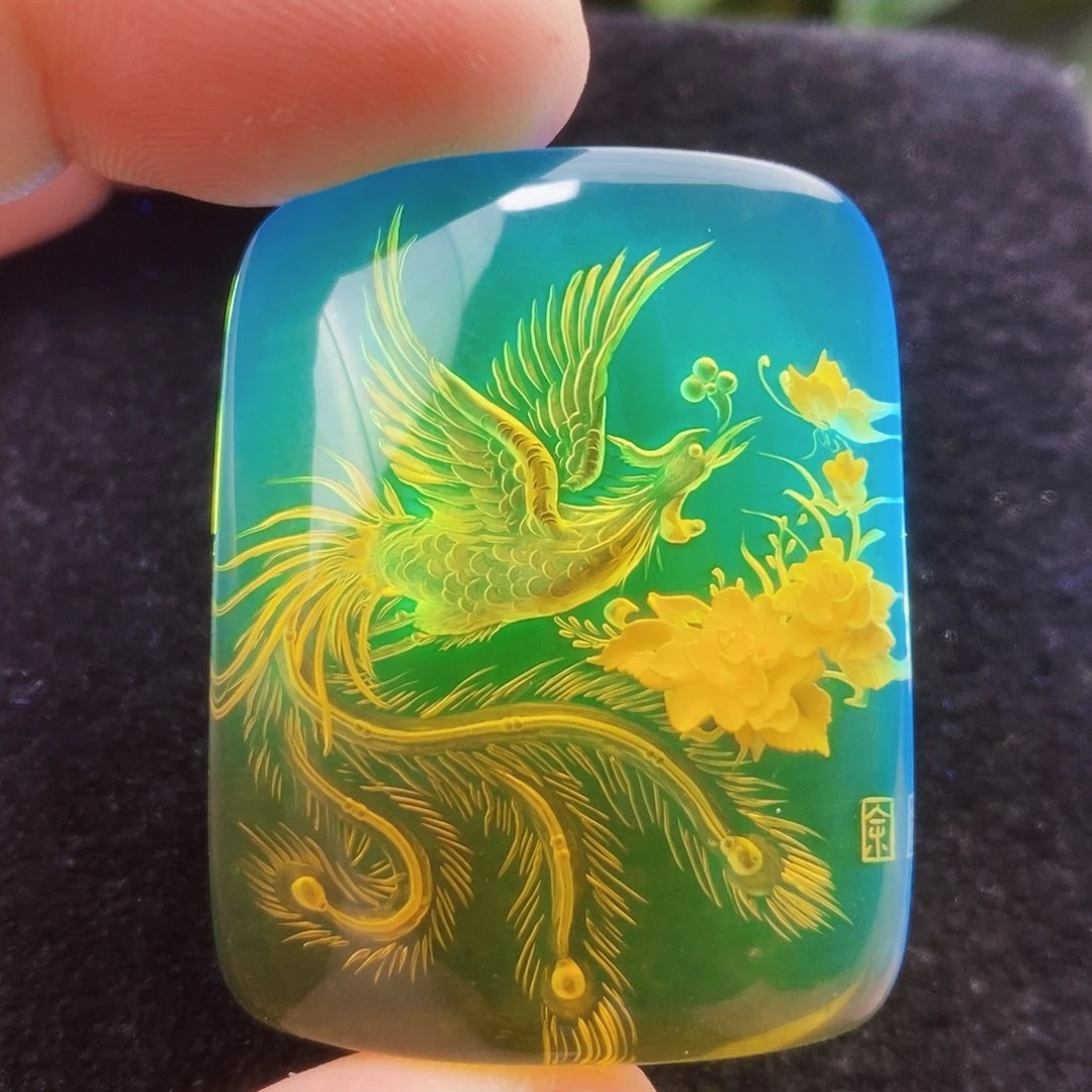【闪购商品】蓝珀吊坠(不含链)未镶嵌