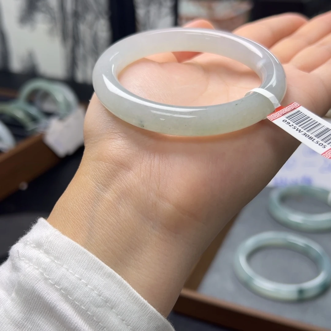 翡翠未镶嵌手镯53-55号58