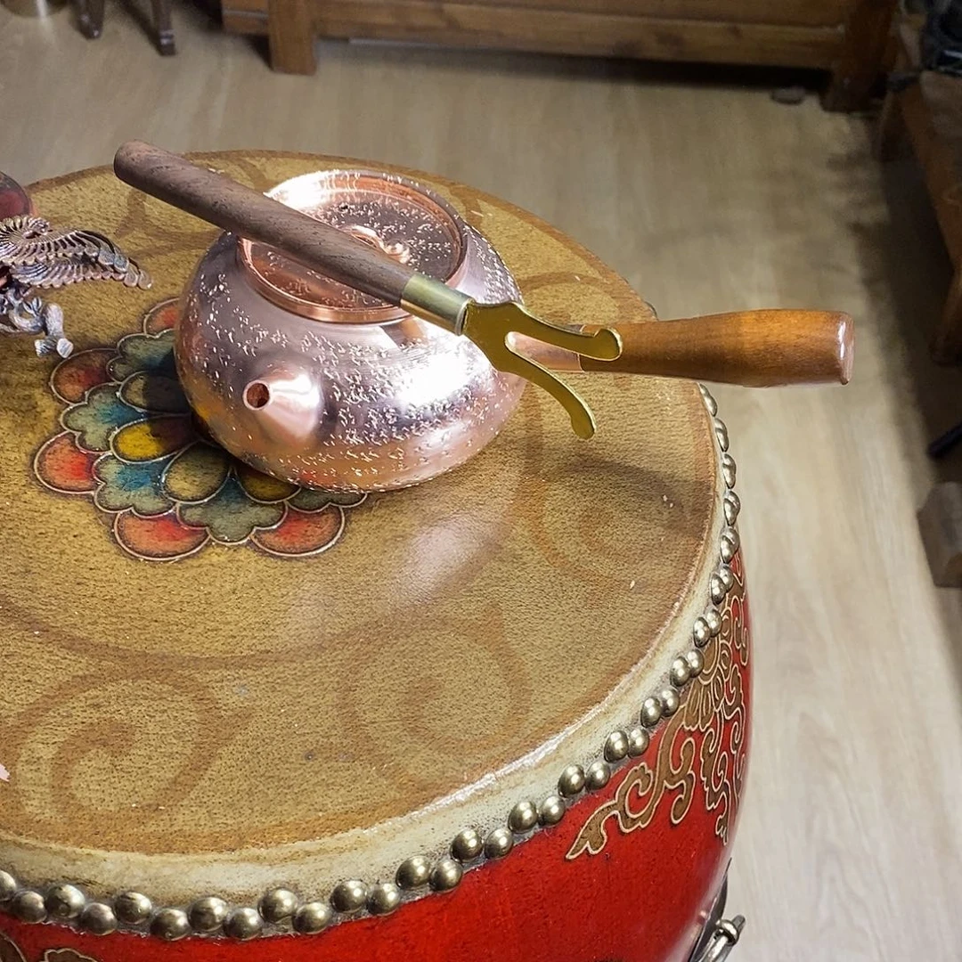 任和堂纯紫铜泡茶壶600毫升