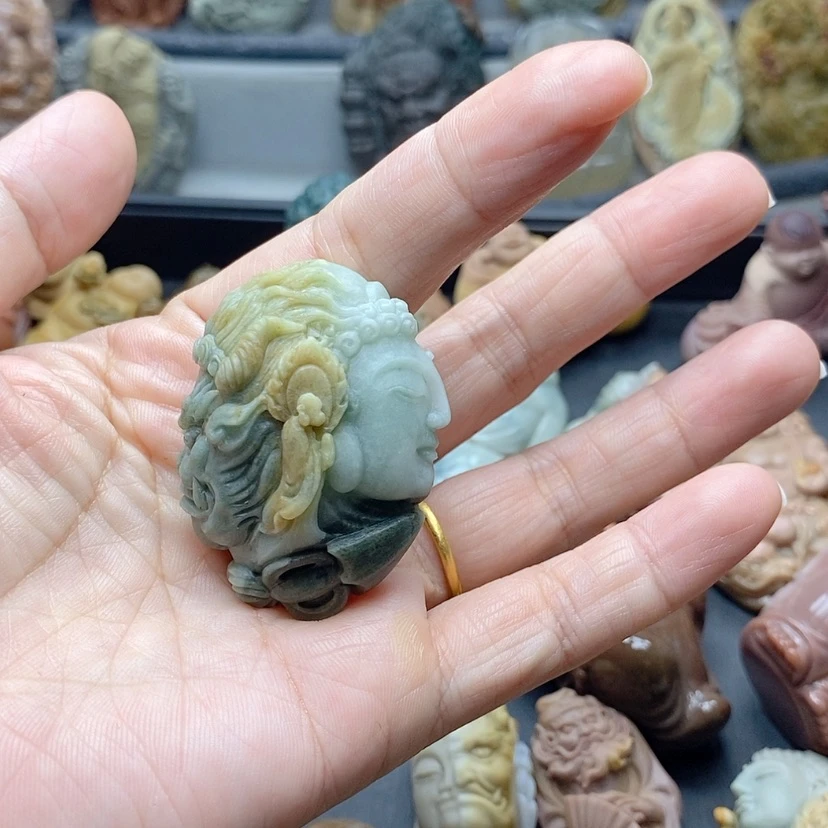 【闪购商品】定制石英质玉吊坠未镶嵌