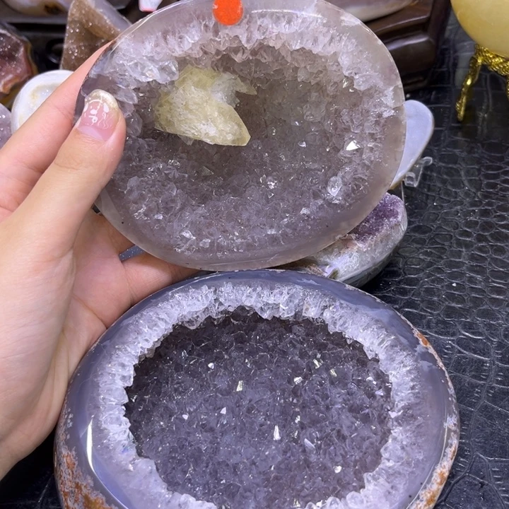 未镶嵌发饰水晶紫晶盆