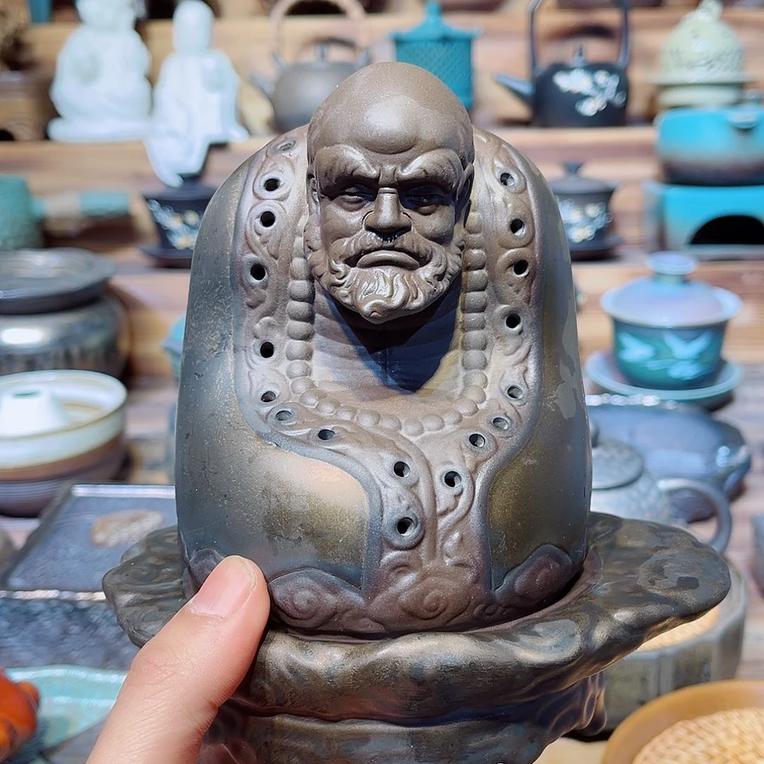 陶瓷香炉茶具摆件