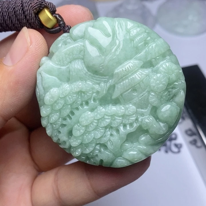 颈饰未镶嵌翡翠翡翠