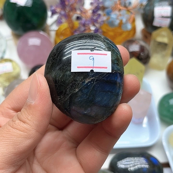 91克拉长石把玩未镶嵌长石好**连