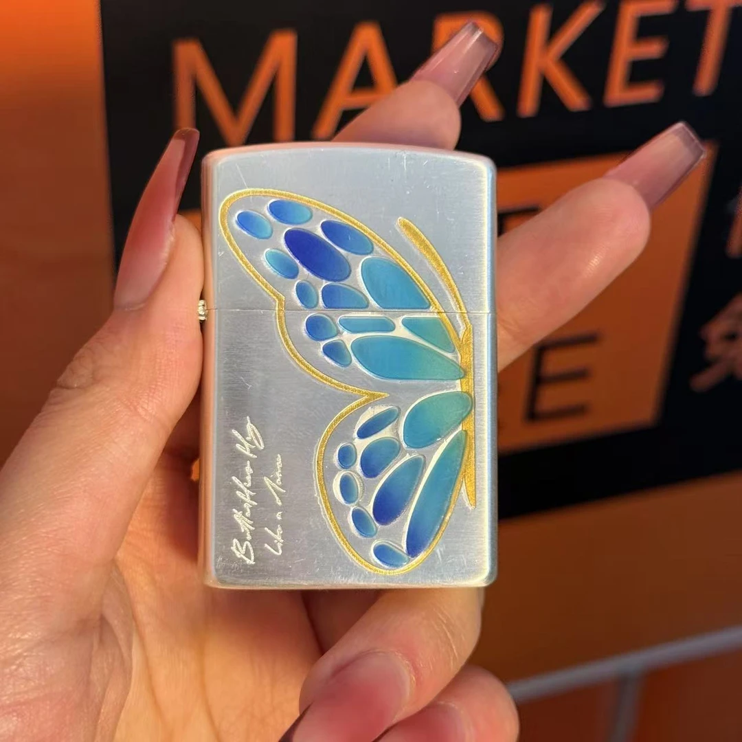 【火机总仓福利】佐罗二代破茧成蝶纯铜打火机创意个性高档礼物生日