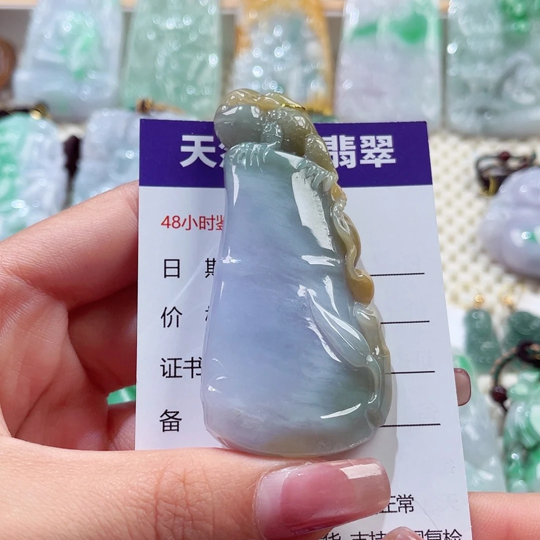 颈饰未镶嵌翡翠翡翠
