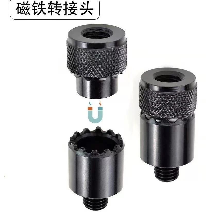 欧式报警器快速连接支架转接头英式M3/8螺纹不锈钢地插支架配件