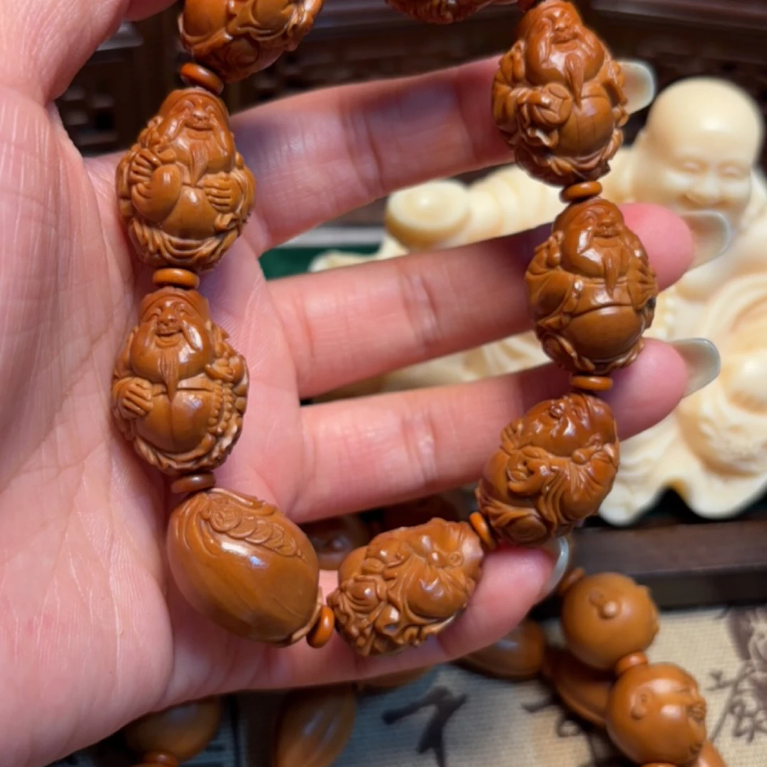 1.9铁核橄榄核八方来财留刀痕