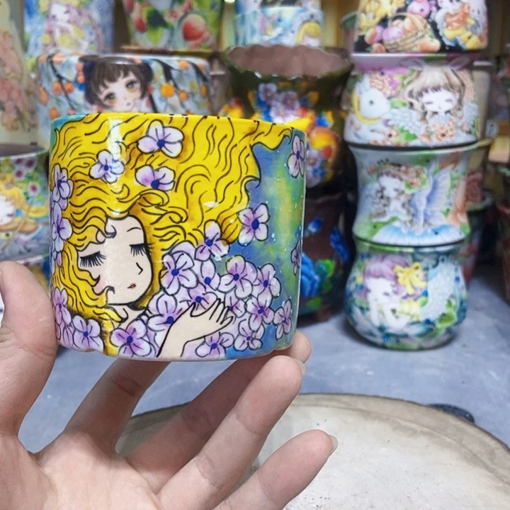 景德镇艺术手绘作品