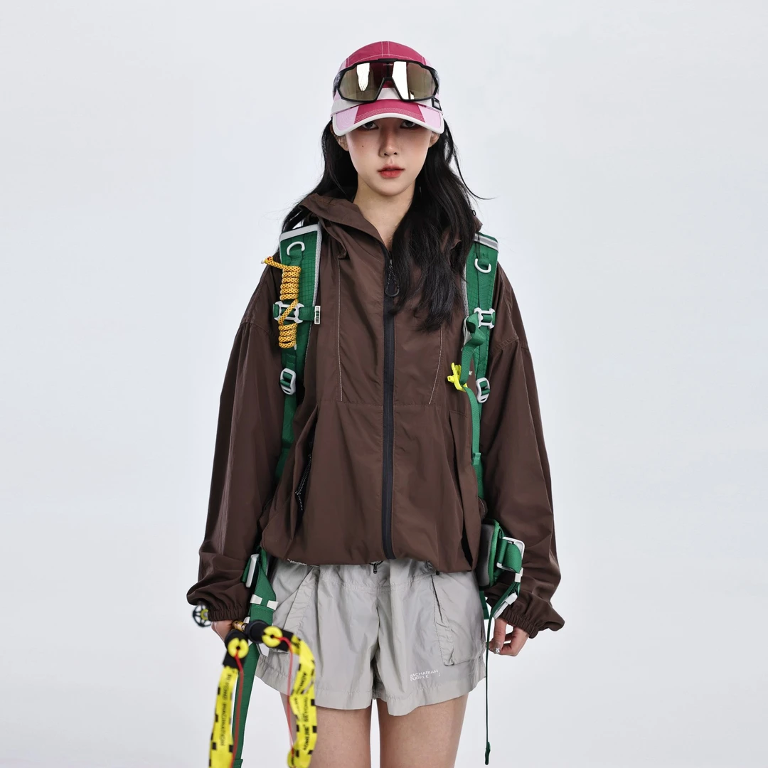 ZACHARIAH【丘褐】户外登山徒步防晒服男抗菌透气轻薄凉感防紫外线