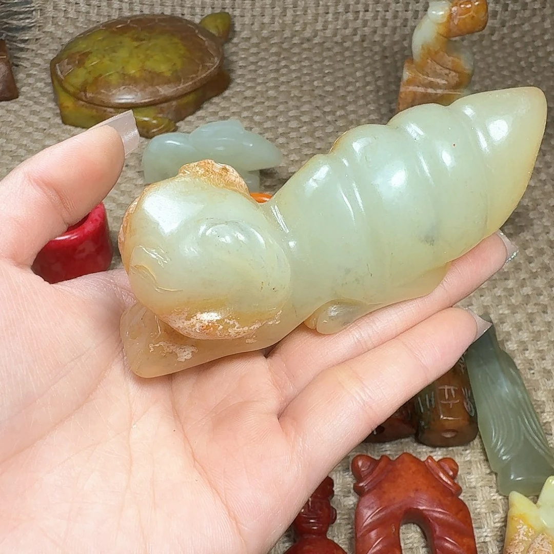 白玉菩提吊坠挂件