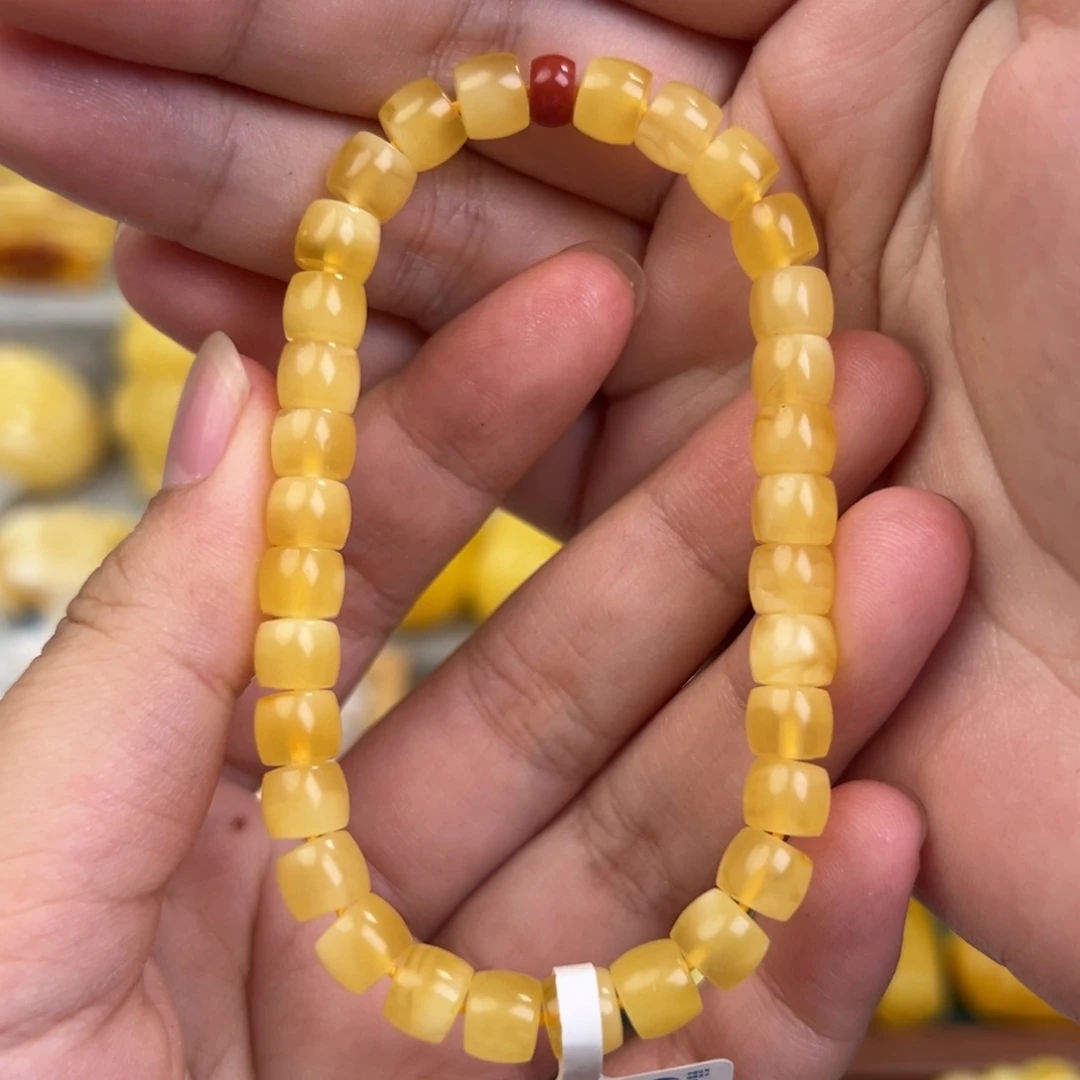 琥珀手链未镶嵌蜜蜡
