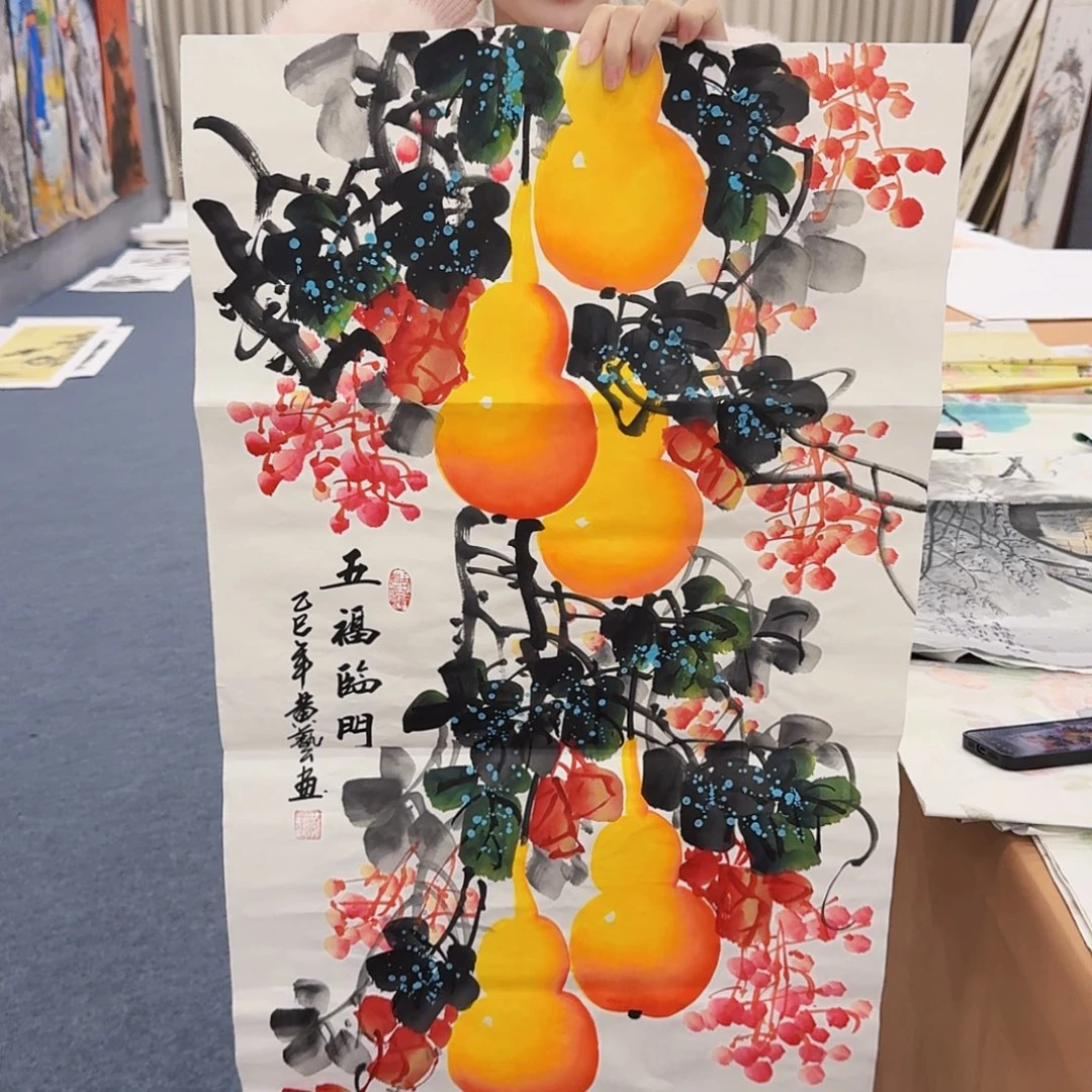 国画事事如意万事如意万事